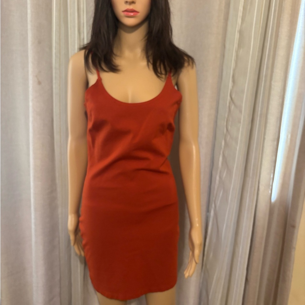 NWOT | Burnt Orange Mini Dress